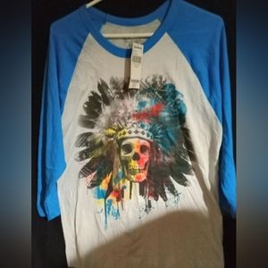 NWT men's Bowery Supply raglan
